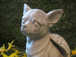 chihuahua angel chihuahua statue pet