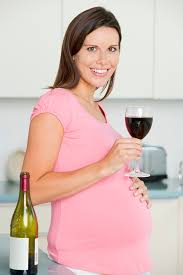 drinking wine while pregnant the