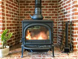 thin brick wood stove surround looks