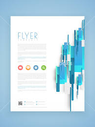 Abstract Professional Business Flyer Template Or Brochure Design