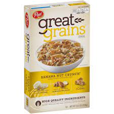 is banana nut crunch cereal healthy