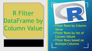 r filter dataframe by column value