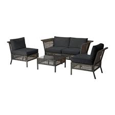 Patio Lounge Furniture Conversation Set