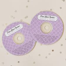 Personalized Wedding Cd Labels