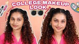 college makeup routine