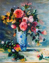 oil painting flowers artbup an