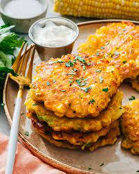 easy corn fritters a couple cooks