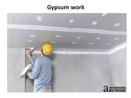 gypsum work powerpoint presentation