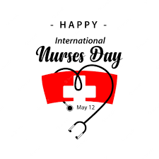 Happy international nurses day vector ...