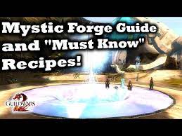 mystic forge guide and must know