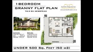 granny flat small house plan you
