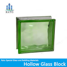 Hollow Crystal Clear Glass Block