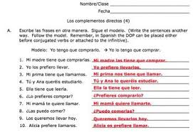 Subject Pronouns In Spanish Worksheet Worksheet Fun And