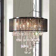 The stylish chandeliers can be found in any room of the home, and the unique dark crystals are a stark contrast to what you would normally expect to find in a light fixture. Black Crystal Chandeliers Lamps Plus