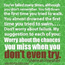 Overcoming fear of failure QUOTES and sayings, inspirational ... via Relatably.com