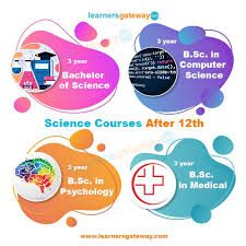 science courses after 12th complete