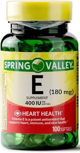 What is vitamin e and the main function of vitamin e. Amazon Com Vitamin E Softgels For Immune Skin Health 400iu 180 Mg 100ct Health Personal Care