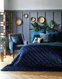 jewel toned bedroom decor