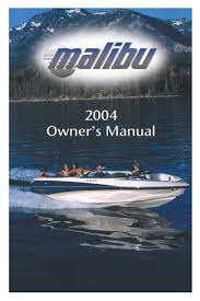 malibu boats owner s manual 2004 pdf