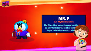 Brawl stars mr.p voice lines. Draw It Cute On Twitter I Would Like To Welcome Mr P To My Little Flock D Still Need 5 More Brawlers Brawalstars