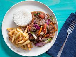 lomo saltado peruvian stir fried beef