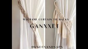 31 maja 2017 brak komentarzy. Macrame Tutorial Free Macrame Curtain Tie Backs By Chelsea Gardner Knotsandnaps For Ganxxet Youtube