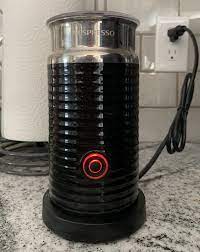 my nespresso frother blinking red