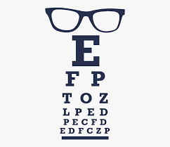 Low Vision Evaluation Eye Test Chart Color Cliparts