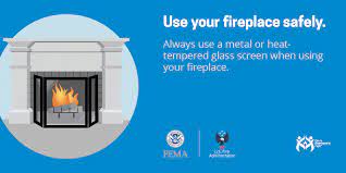 Use Your Fireplace Safely Fire Line
