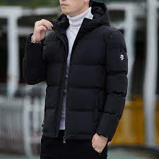 Fuffy Padded Snow Jackets Men For