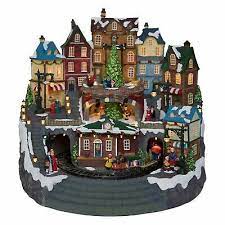berkley jensen animated holiday village