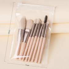8pcs portable mini makeup brush set