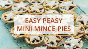 easy peasy mini mince pies easy peasy