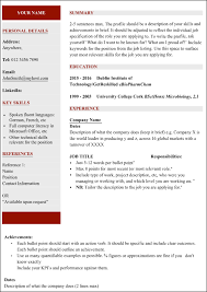 Business Development CV examples and template 