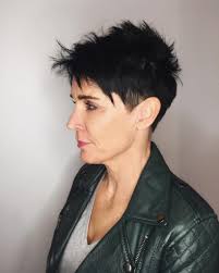 How to razor cut hair. Black Razor Cut Pixie With Spiky Texture And Clean Lines The Latest Hairstyles For Men And Women 2020 Hairstyleology