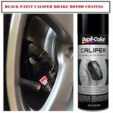 Black Paint Coating Caliper Brake Rotor