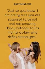 funny happy birthday mother in law wishes