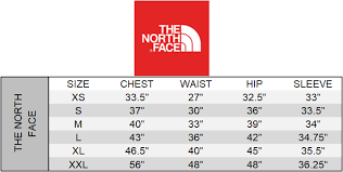 Northface Size Chart North Face Men Ridgeline Soft Shell