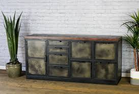 Industrial Credenza With Drawers
