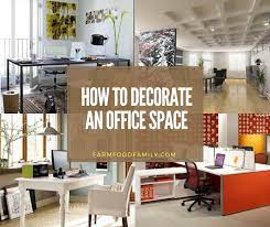 how to decorate an office space