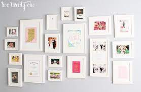 Wall Collage White Ikea Frames Ribba