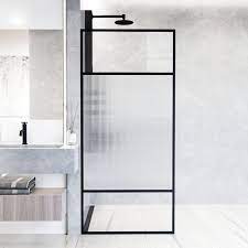 Es Fixed Framed Shower Screen With