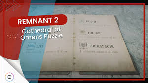 remnant 2 cathedral of omens puzzle