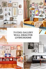 gallery wall ideas for living rooms