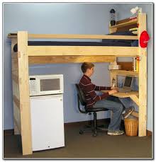 Bunk Bed With Desk Office
