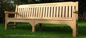 remembrance garden benches