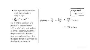 Solving Rectilinear Motion Problems
