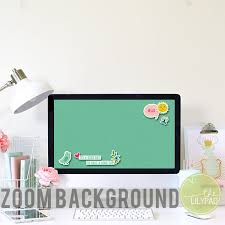 creating a virtual background for zoom