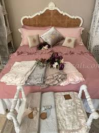 Shabby Chic Set Duvet Cover Double With