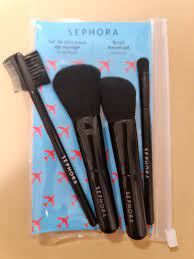 sephora makeup brushes travel set